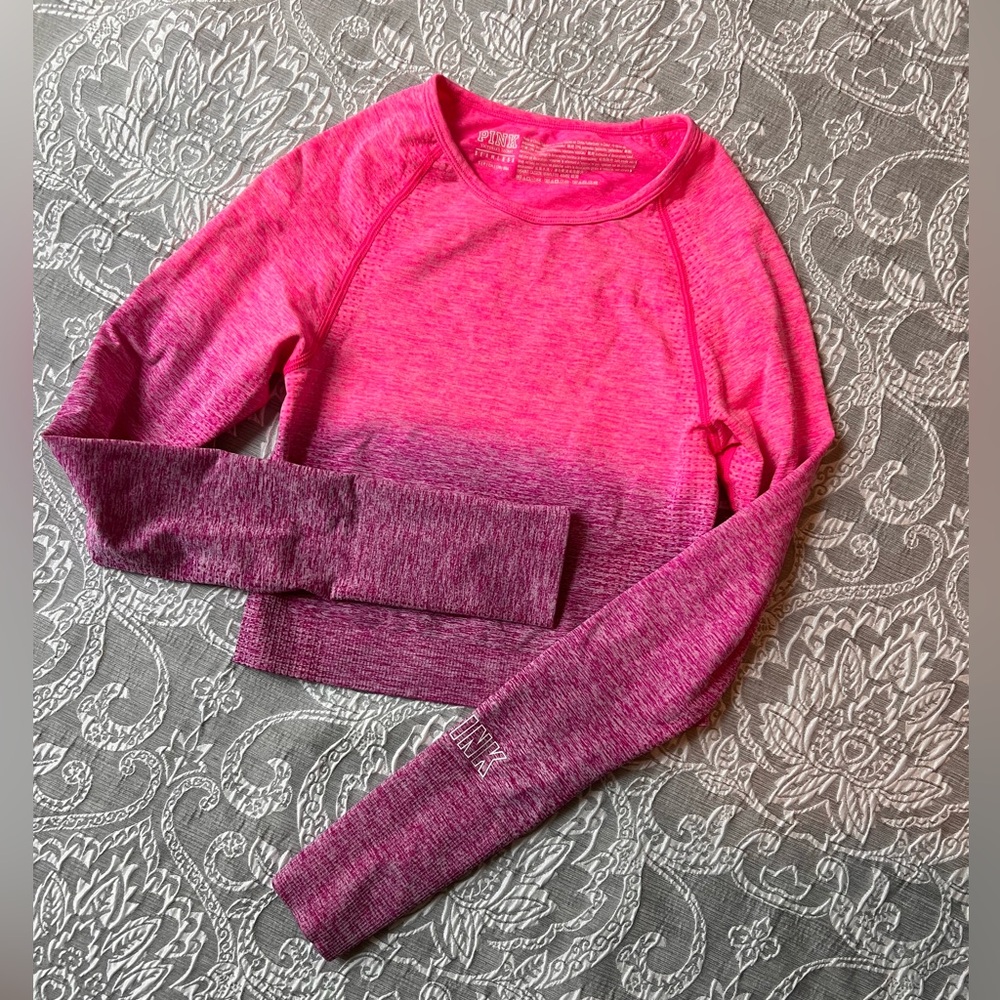 Pink Athletic Top size S